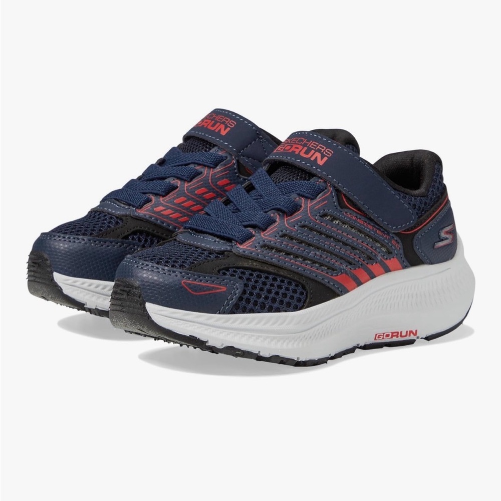 Skechers Kids' Navy and Red Sneakers